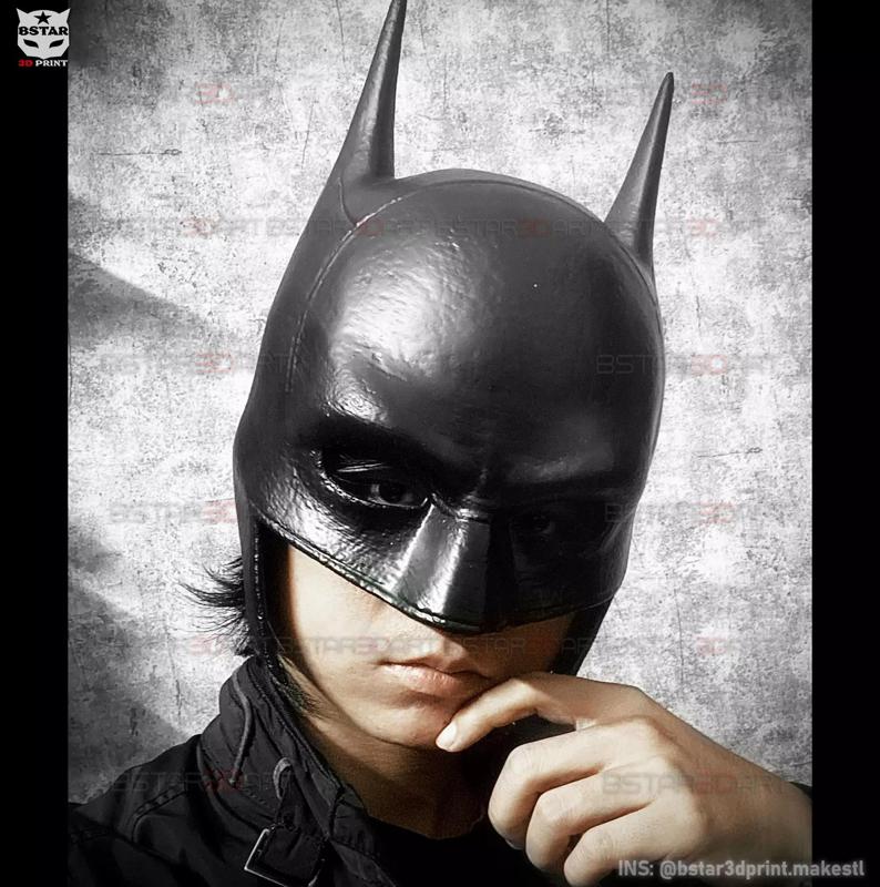 Batman Mask - Robert Pattinson - The Batman 2022 - DC comic