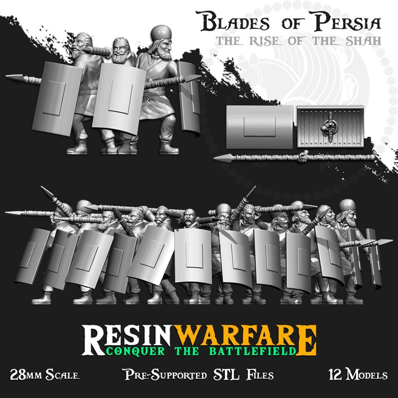 Sasanian Spearmen - Blades of Persia