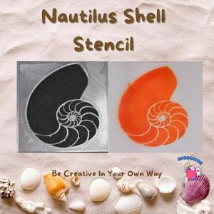 Nautilus Shell Stencil