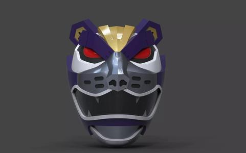 Power Ranger Wild Force Bear Helmet