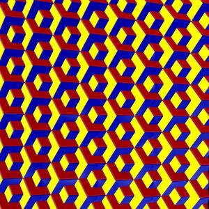 stackable cubic surface for paneling