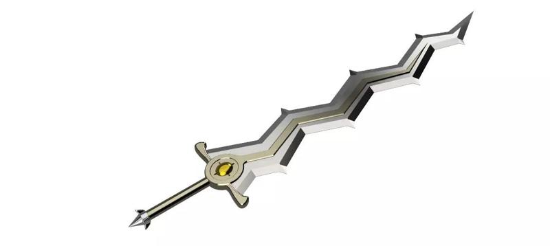 Levin Sword STL Files Fire Emblem Awakening