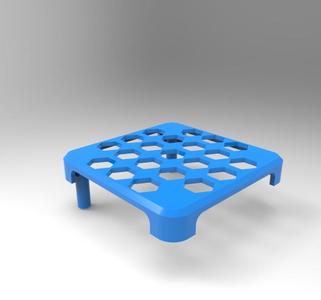 Cover for extruder fan