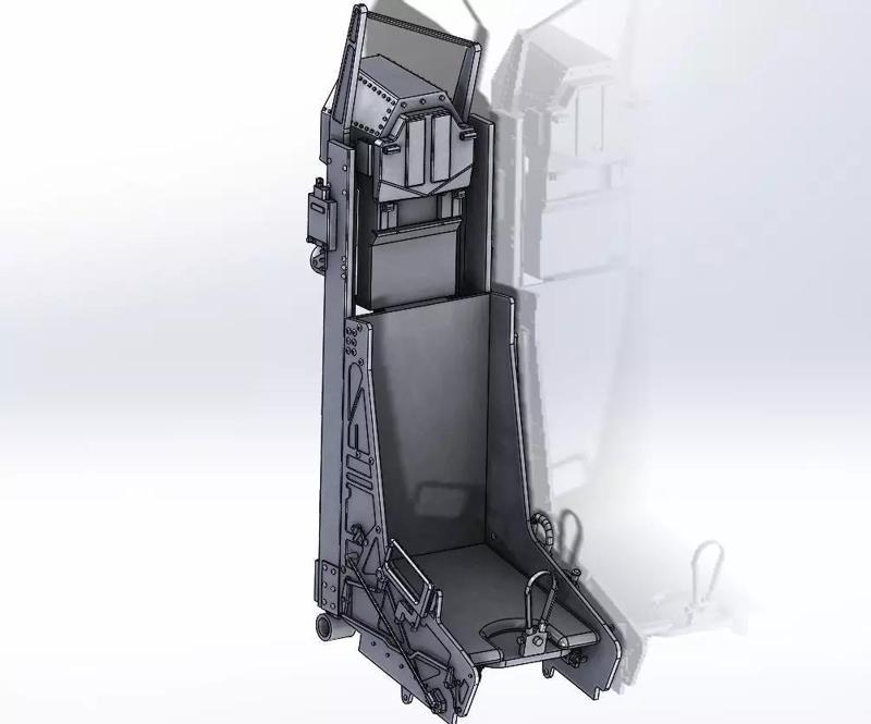 Ejection Seat Martin Baker MK16  Pilatus PC21 STL FILES ONLY