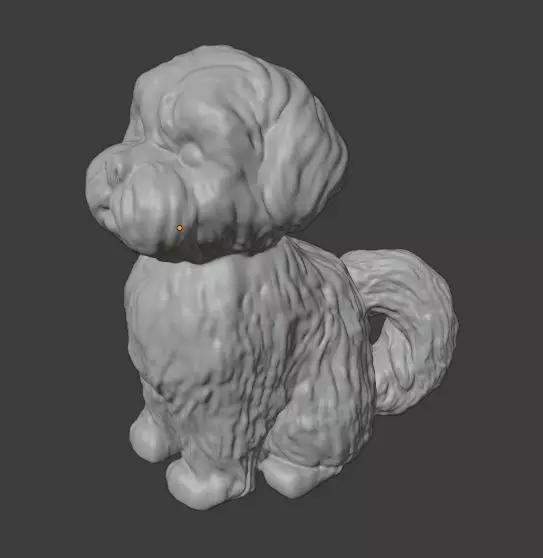 Malts or shih-tzu dog for 3d Printing