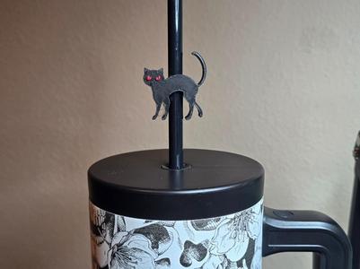 Spooky Straw Toppers