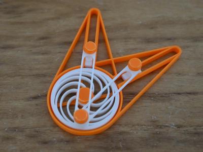 Double piston engine fidget