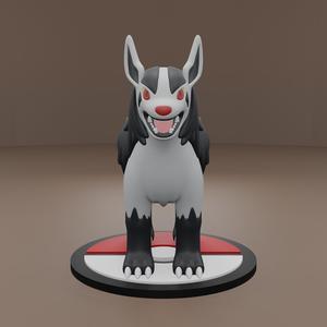 Pokemon No. 262 Mightyena