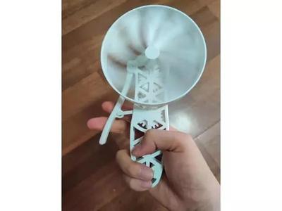 Squeeze fan