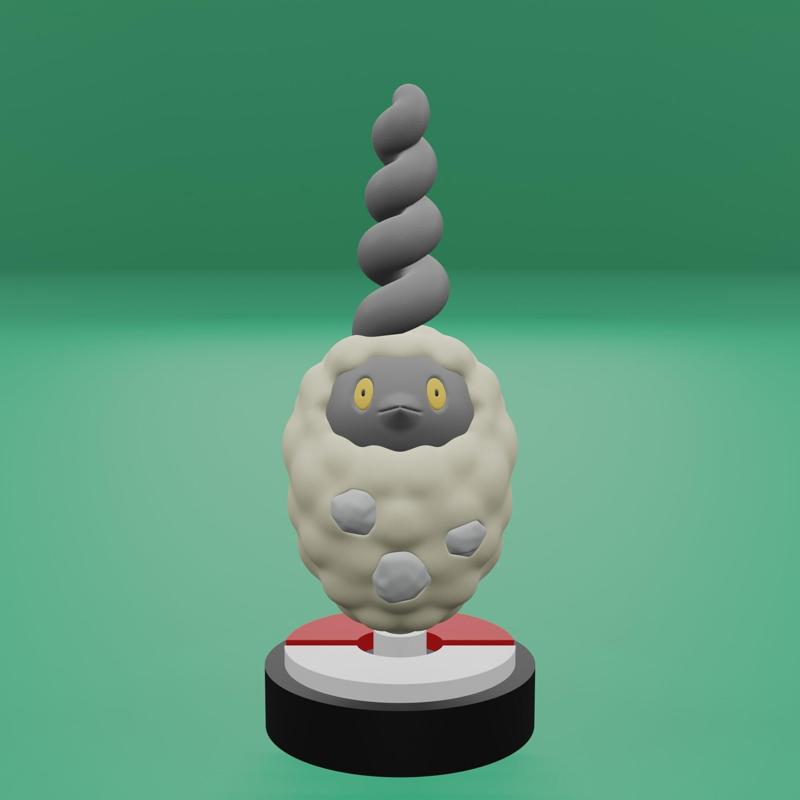 Pokemon No. 412 Burmy (Sandy Cloak)