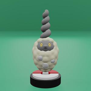 Pokemon No. 412 Burmy (Sandy Cloak)