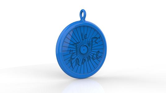 Pendant tour de France cycliste - Cycling tour of France pendant