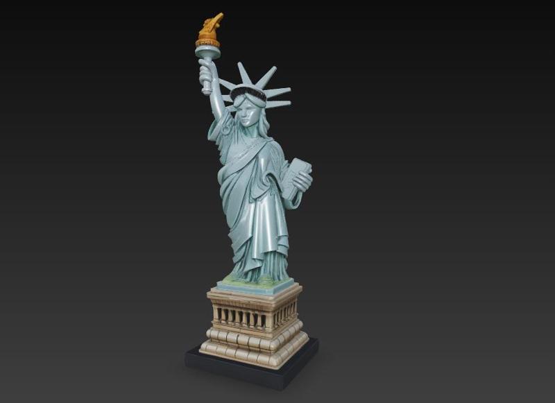 STATUE OF LIBERTY SCULPTURE 3D PRINT