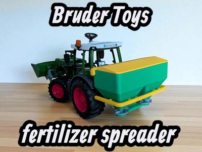 Fertilizer spreader for Bruder vehicles / toys