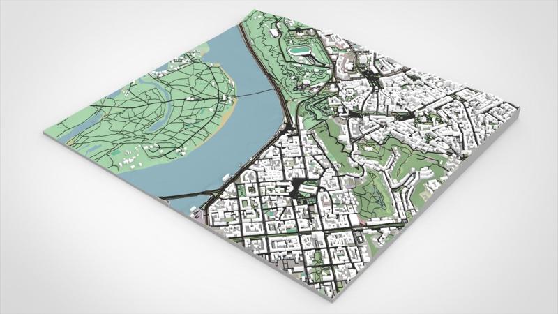 Cityscape Kyiv Ukraine fragment city