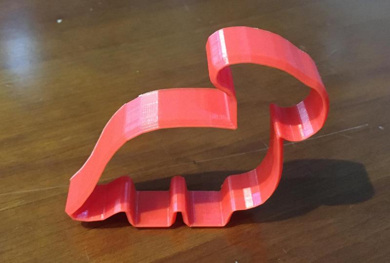 ANATOSAURUS COOKIE CUTTER