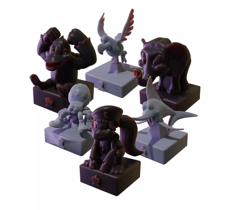 Chess Pack Donkey Kong Country BUDDIES