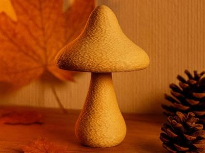 Autumn Mushroom - Home Decor