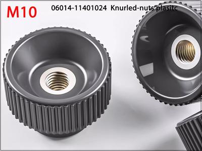 3D Nuts M10 06014-11401024  Knurled-nuts plasitc 3D Print Model