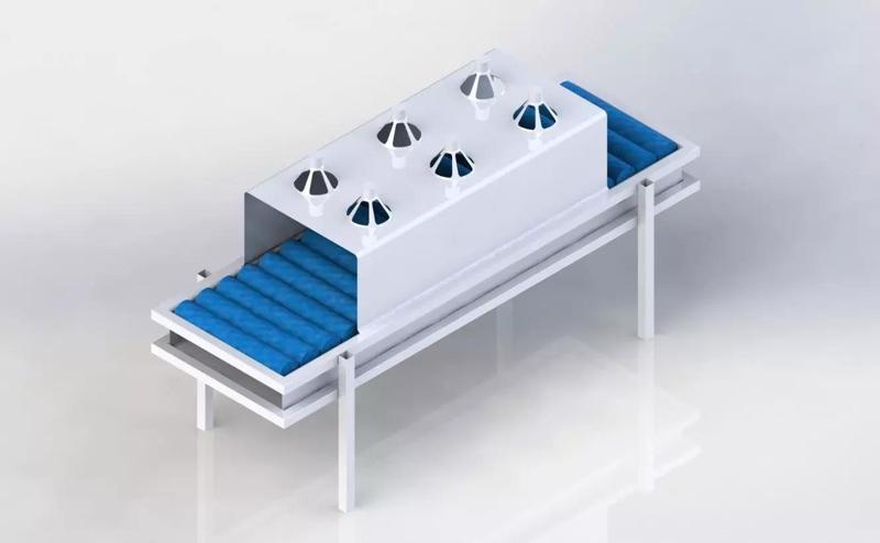 air dryer for clean peppers part 3