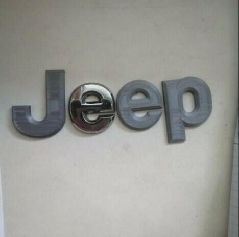 Letters "Jeep"