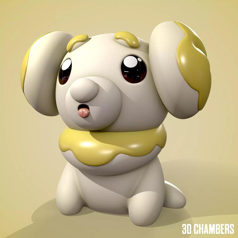 Fidough - Pokemon Scarlet  Violet