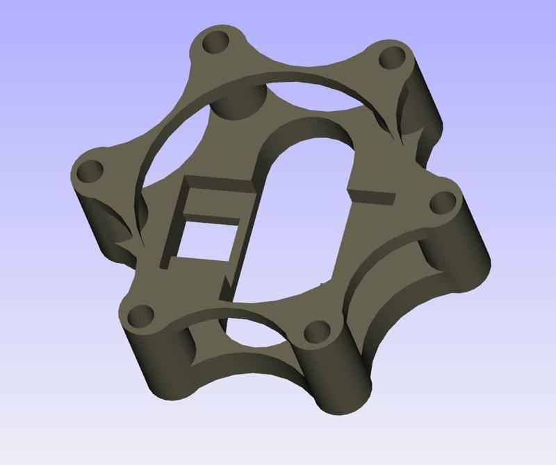 Arduino Nano Case for 74mm Wheels (Nardi and Raid bolt pattern)