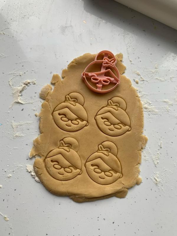 Mrs Claus cookie cutter