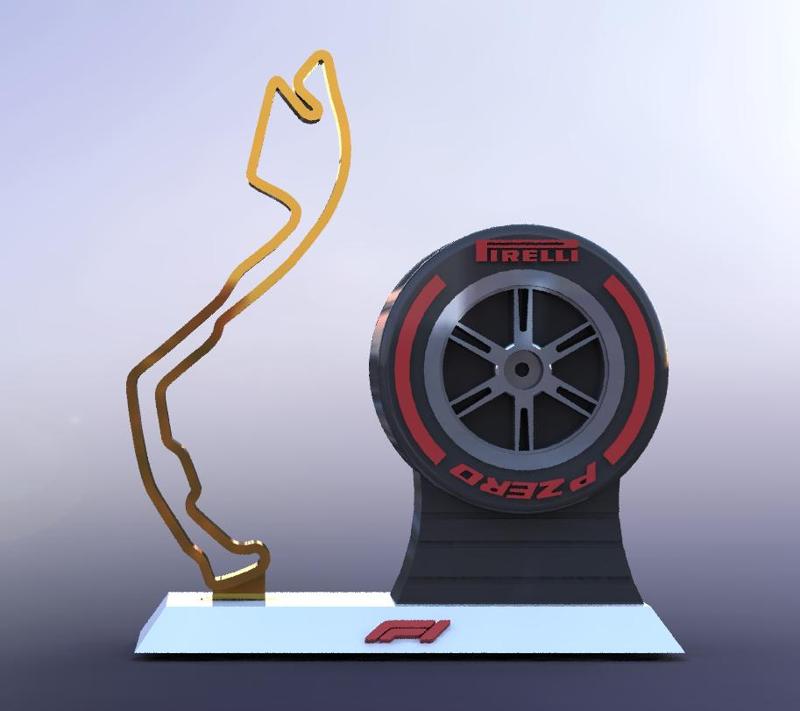 PENCIL HOLDER F1 MONACO