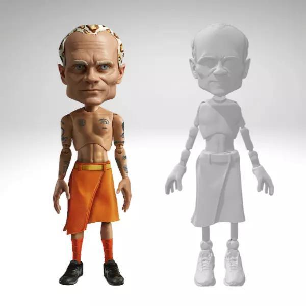 Articulated Figure - Red Hot Chili Peppers - Flea