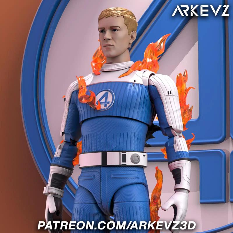 Action Figure  Johnny Storm
