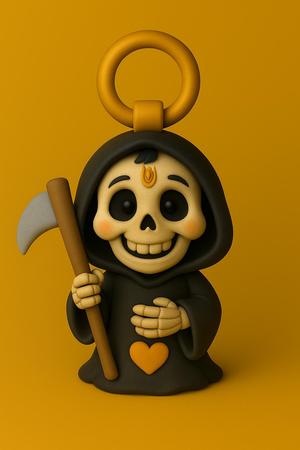 Friendly Reaper Keychain