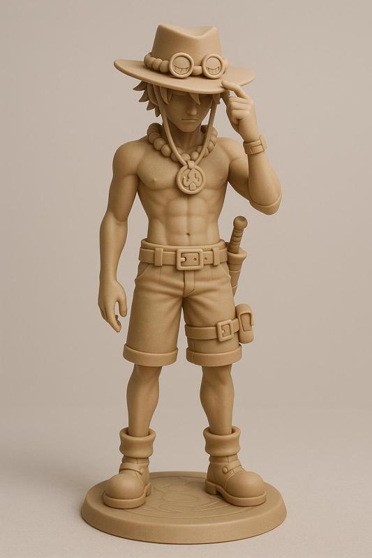 Portgas D. Ace – Salute of the Flame Commander Figurine