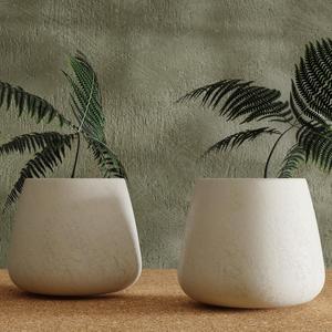 Rounded Organic Planters – Minimal Soft-Form 3D Printable Pots