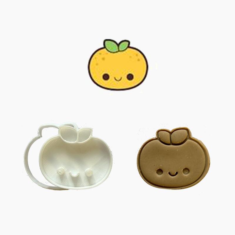 CNY - ORANGE COOKIE CUTTER STAMP