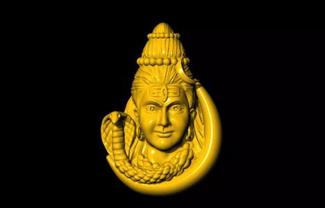 shiv face unique 3d model