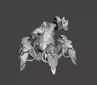 Urgot 3D Model spider