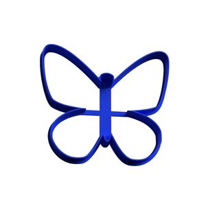 butterfly cookie cutter stl file 3d model