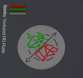Trading pin