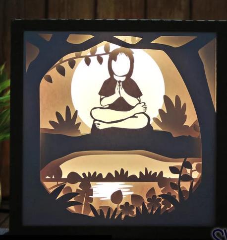 Little Girl Praying lightbox