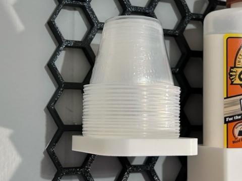 HSW Hex System epoxy mixing cup holder