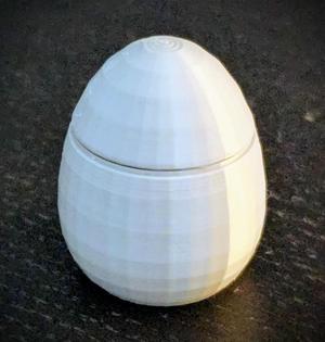 Egg Shaped Pillbox