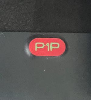 P1P dust cover plug for USB line hole in the case