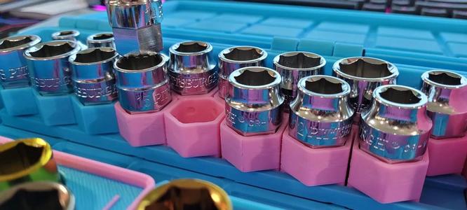 Rail adapter for pass through sockets   