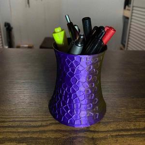 Low Poly | Semi-Voronoi | Pen Cup | Vase Mode