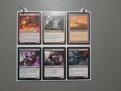 Magic the gathering wall cardholder