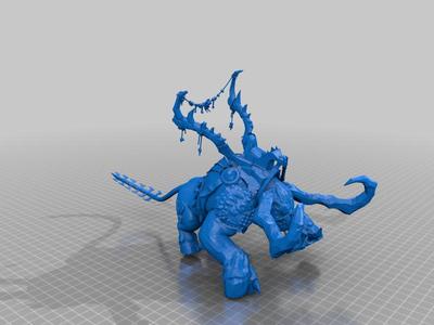 horny stone - stomp on prey