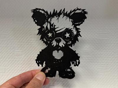 Decor Rock teddy bear