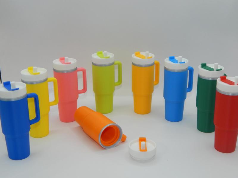 Tumbler Chapstick Holder Keychain