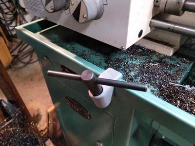 Chuck Key holder for G0776 Grizzly lathe